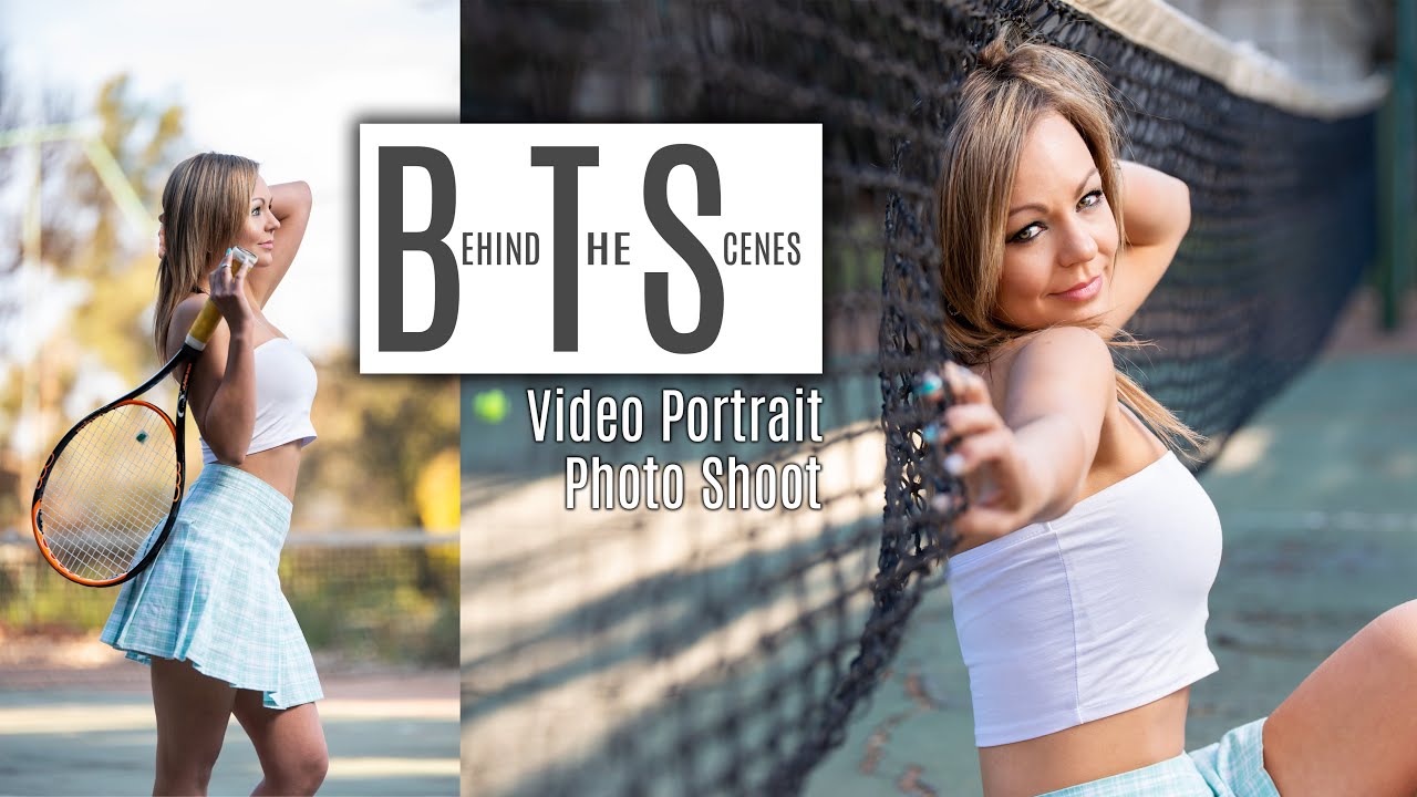 Michelles BTS Tennis Styled Photo & Video Shoot