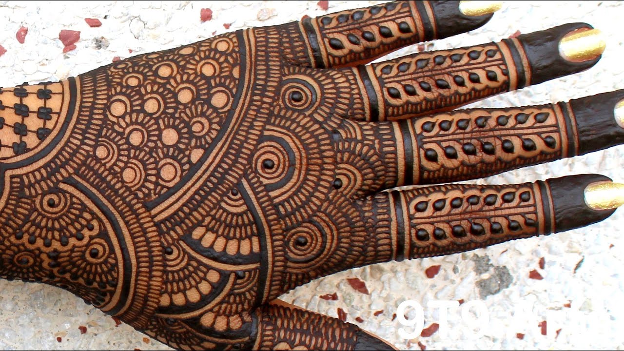 Very beautiful stylish back hand mehndi design | easy mehndi design | mehndi ka design | mehndi.