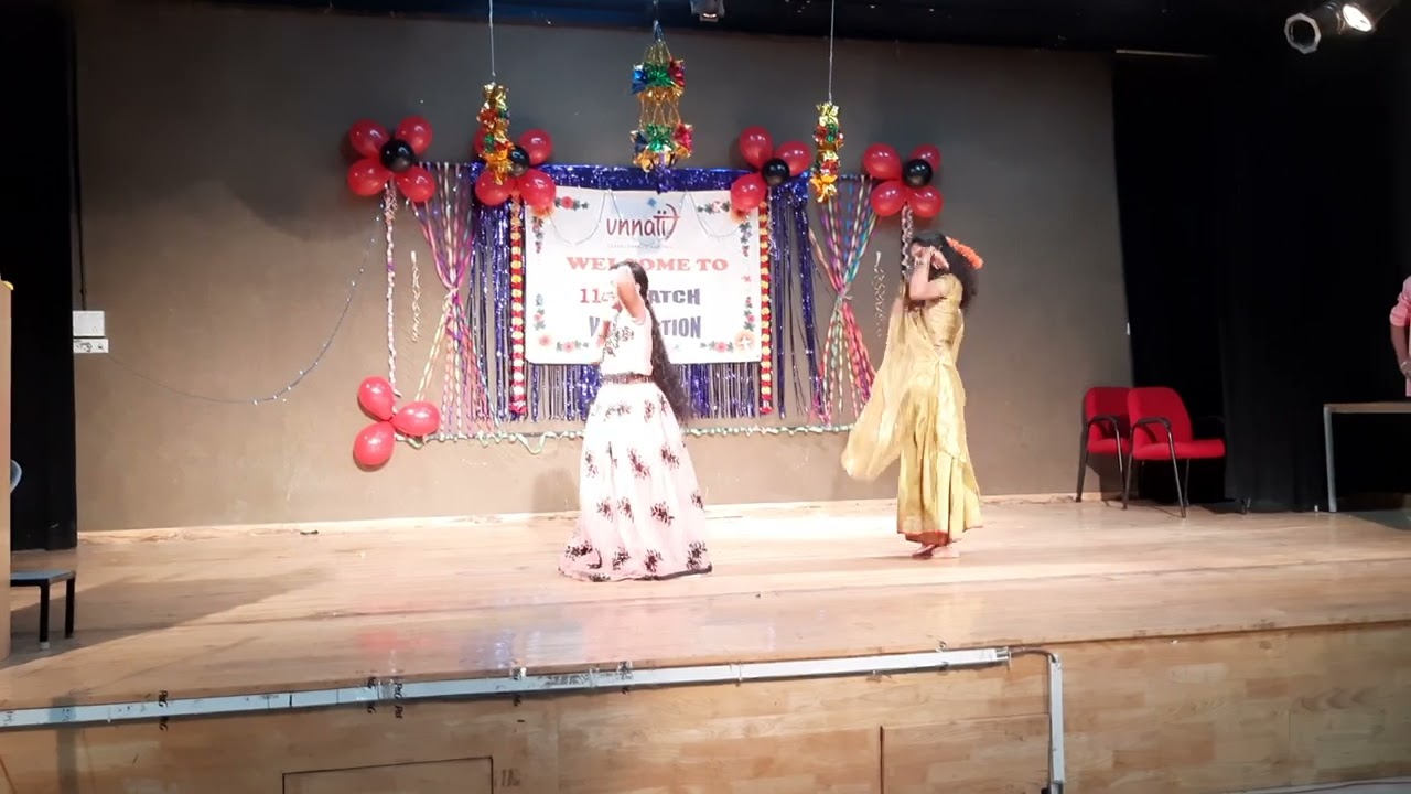 unnati skill center 114 batch my  dance  performance ...😊🔥🥰