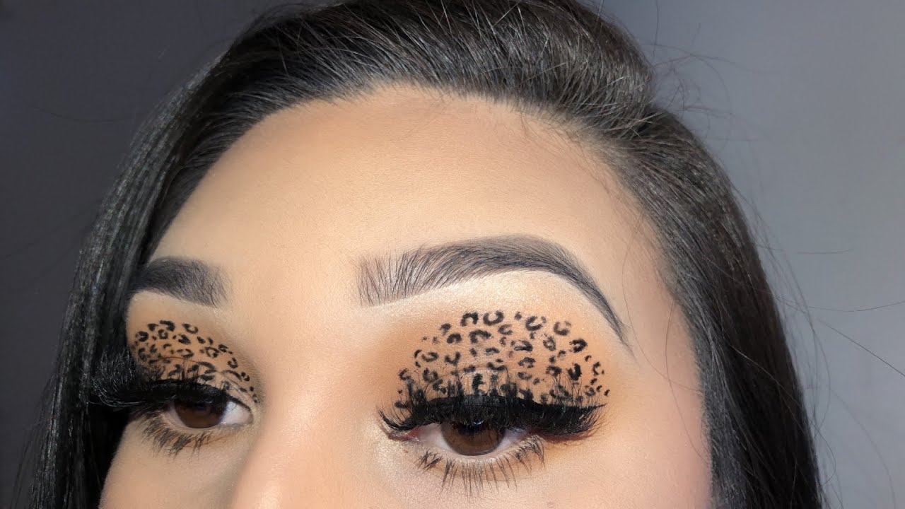 HOW TO CREATE A CHEETAH PRINT🐆 EYESHADOW | JACLYN HILL PALETTE |Andrea Martinez
