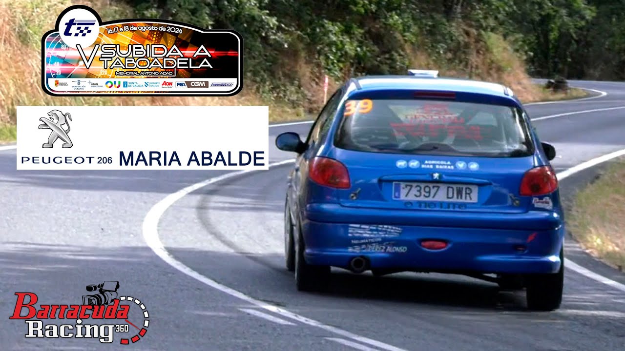 MARÍA ABALDE // PEUGEOT 2026 RC // V SUBIDA A TABOADELA 2024