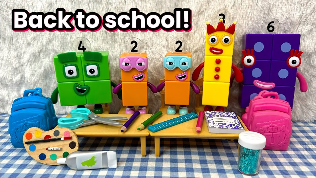 Numberblocks Go Back To School! 📚 ✏️ Numberblocks School Episode 1!