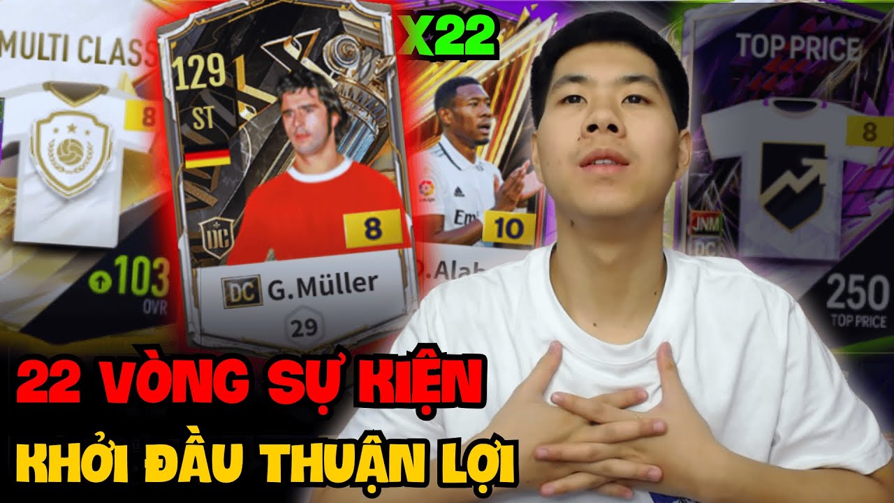 22 VÒNG SỰ KIỆN #1: KHỞI ĐẦU ĐẦY THUẬN LỢI CÙNG LOẠT SIÊU TÍM 127 128 129 CHỈ SỐ