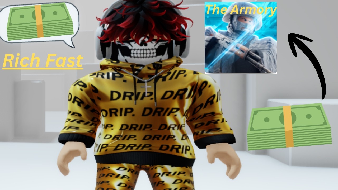 Tutorial on How to make infinite Money in the Armory. [Roblox]