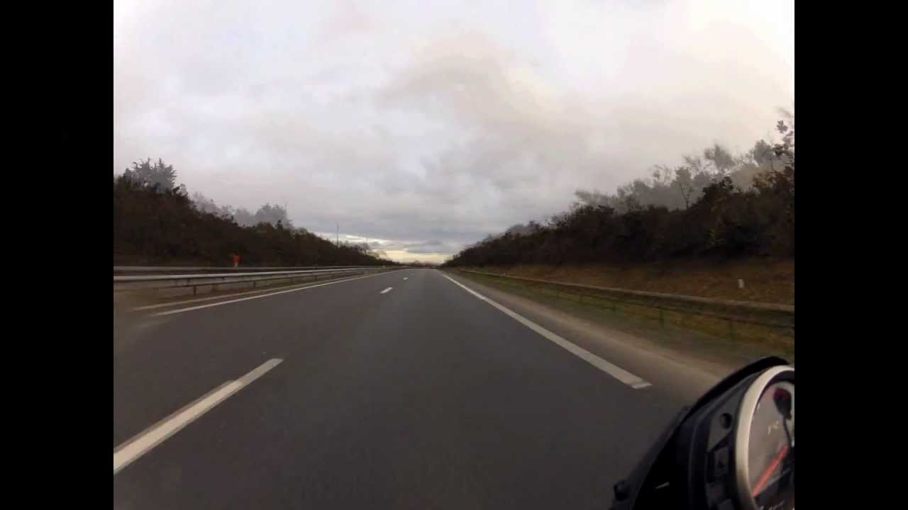 Moto - Timelaps - Morlaix-Rennes