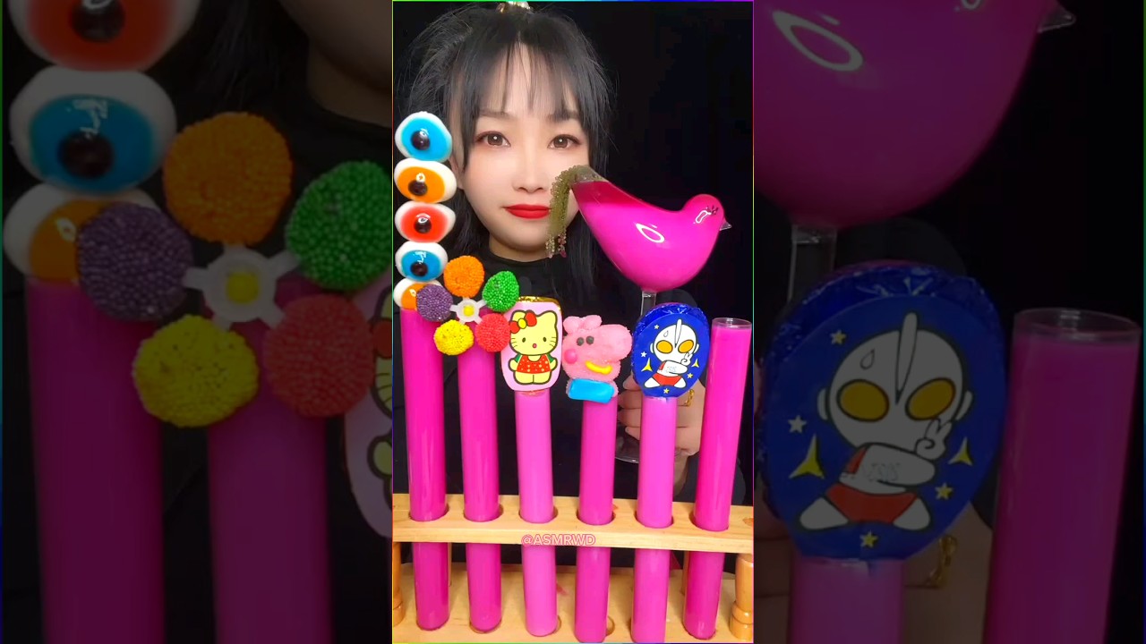 [ASMR] 신기한물먹방 #ASMRDRINKING #물먹방 #아이스크림 #35