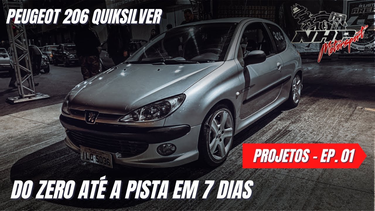 Preparamos um Peugeot 206 Quiksilver em 7 dias