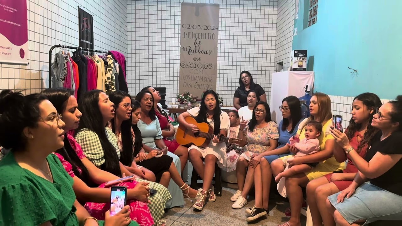 Hino avulso- Queria ter asas (Luana Dias) Encontro de mulheres em Guarulhos-SP