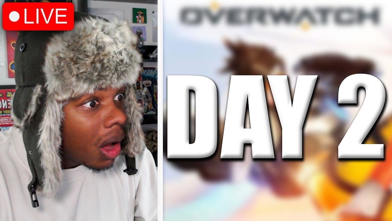 [DAY 2] 5000 SUBSCRIBER MARATHON🥳| OVERWATCH GAMES WITH VIEWERS & REACTIONS