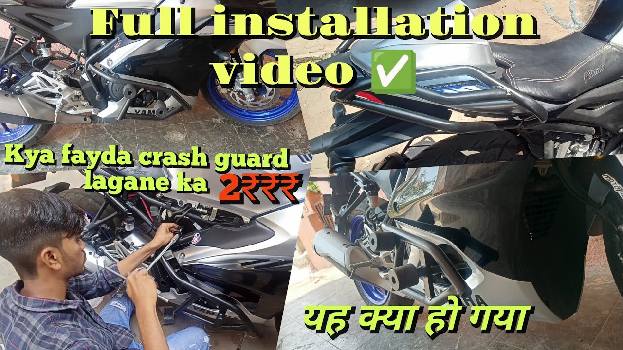 R15v4  me CRASH GUARD 🤗| Gabriel  kese lagaye