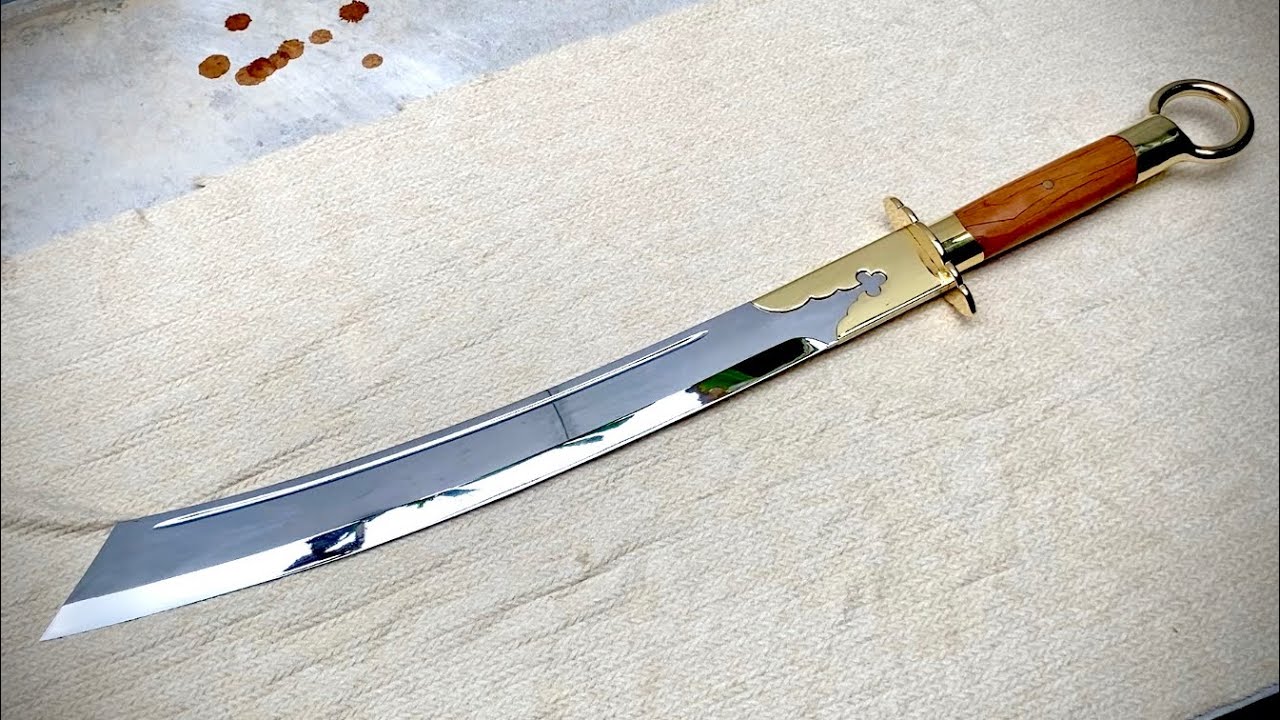 Как я сделал меч из старой пружины