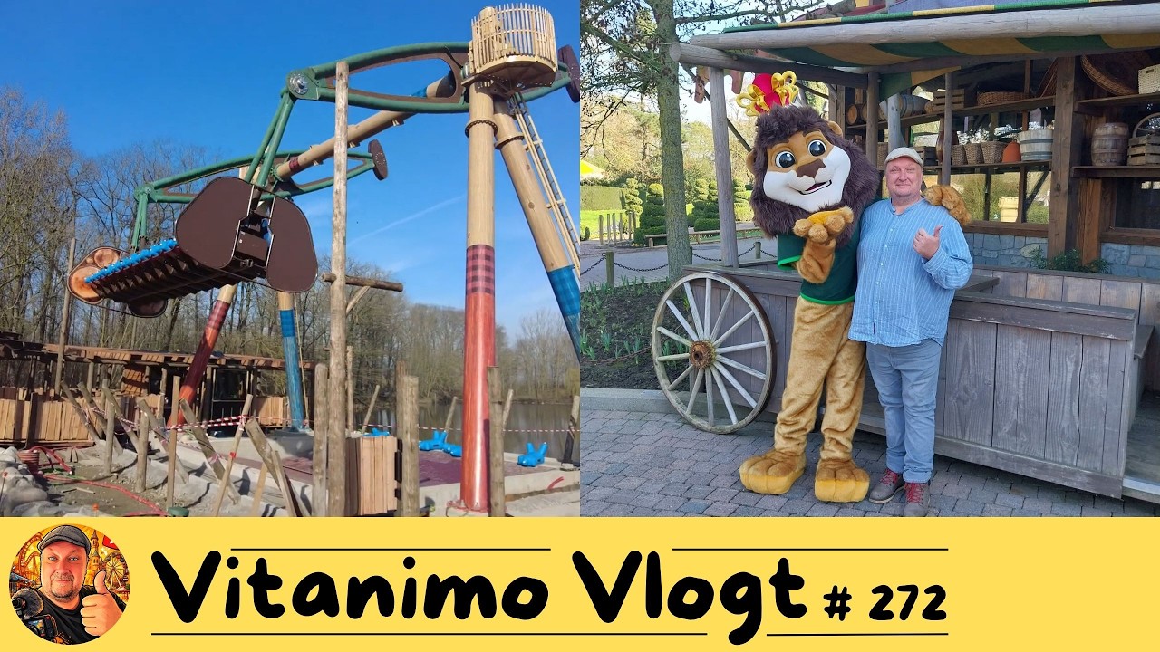 vitanimo vlogt #272: Bellewaerde - werfbezoek - nieuwe leeuw