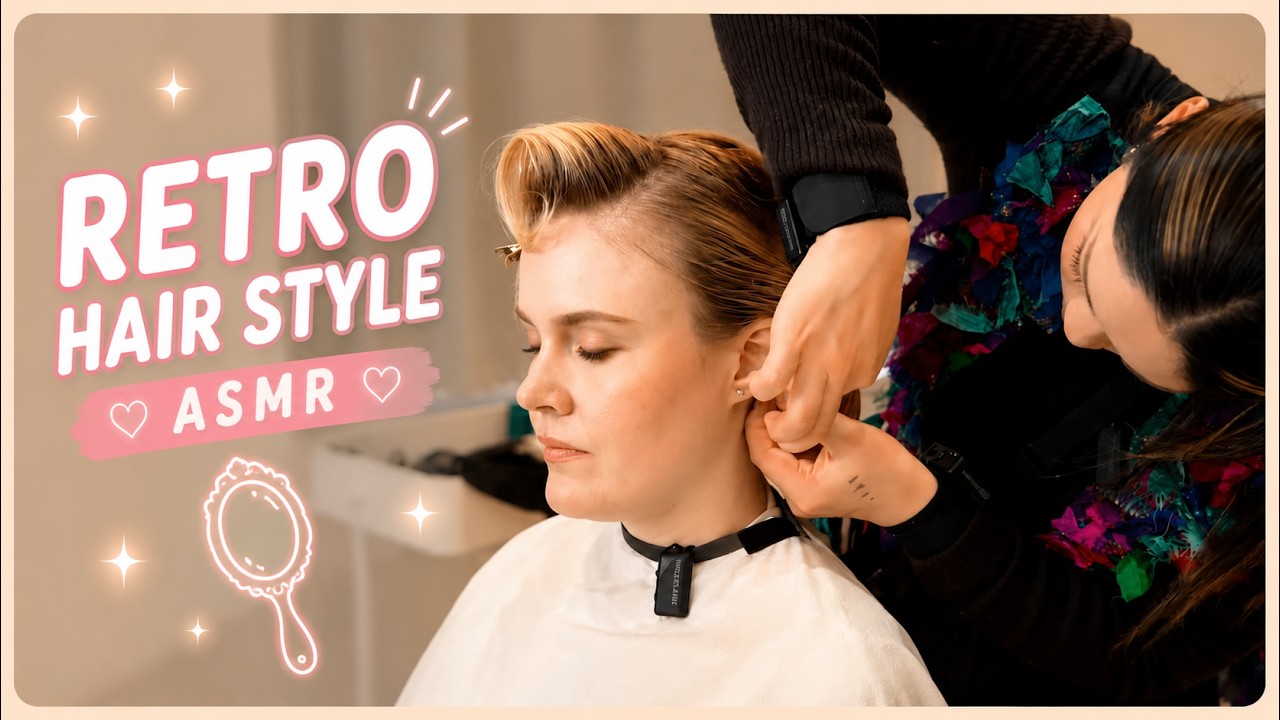 ASMR Retro Inspired Hair Style in Tokyo