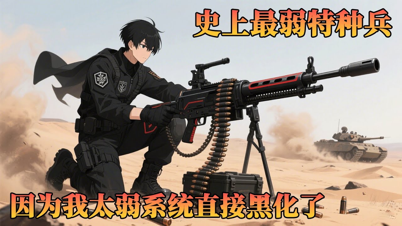 你说你是个弱鸡连五百米都跑不完，结果一测试，你武装三公里只用了十分钟？跑完还能做两组俯卧撑？#冒险 #穿越 #小说 #動漫 #热血 #战斗