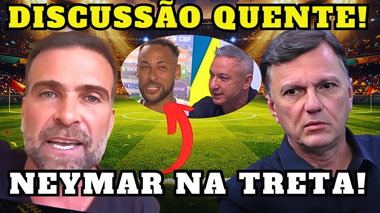 TRETA! MAURO CEZAR DEFENDE PAULO NUNES EM POL&Ecirc;MICA DE MISOGINIA E PILHADO REBATE DEFENDENDO NEYMAR