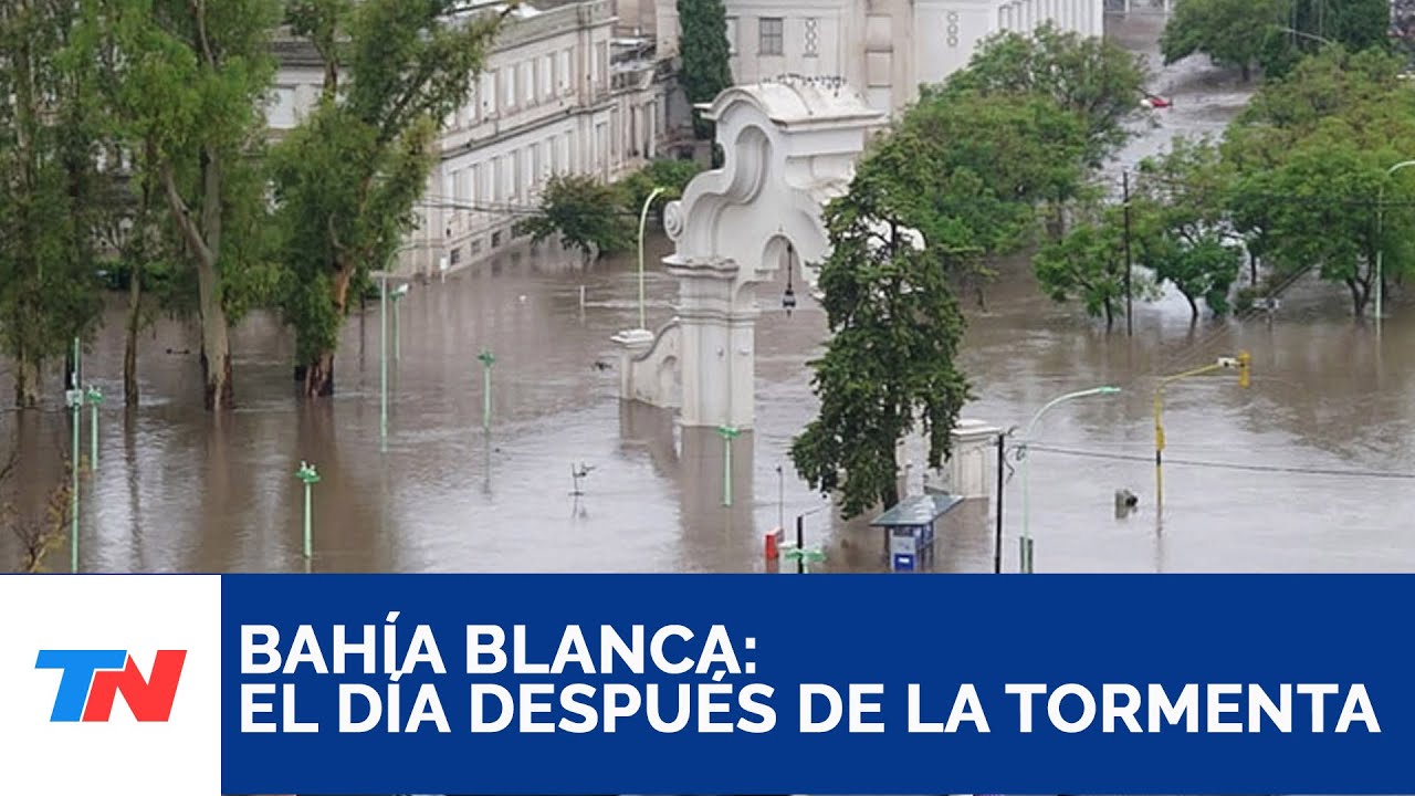 EL DÍA DESPUÉS DE LA INUNDACIÓN I Son diez los muertos en Bahía Blanca y hay más de mil evacuados