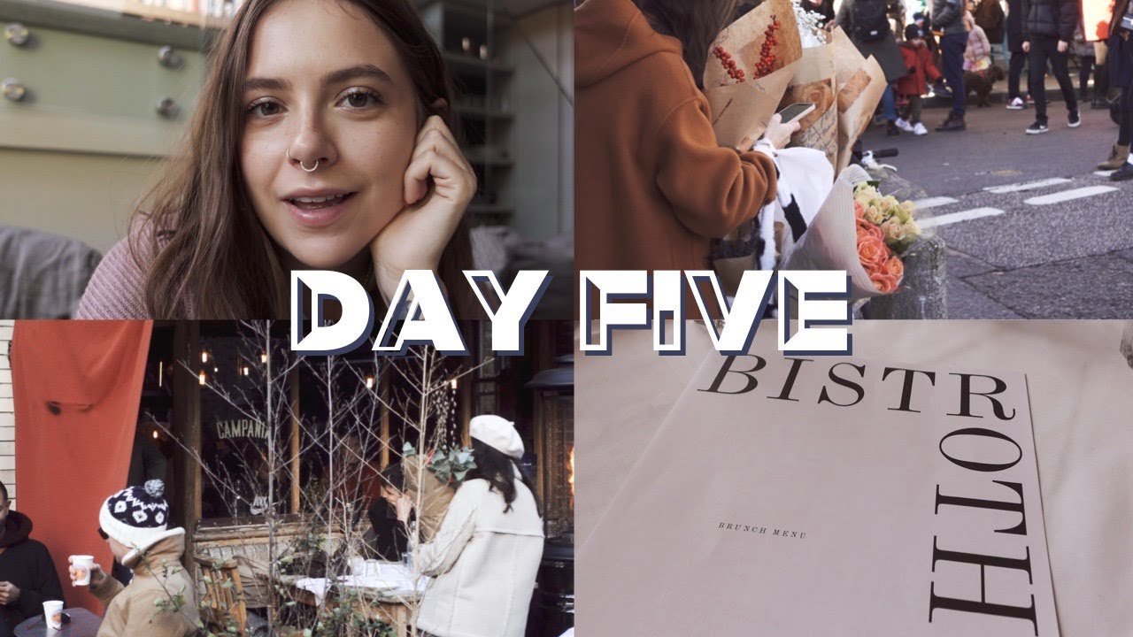 VLOGMAS 2021 DAY 5: Nostalgic Flower Market Trip