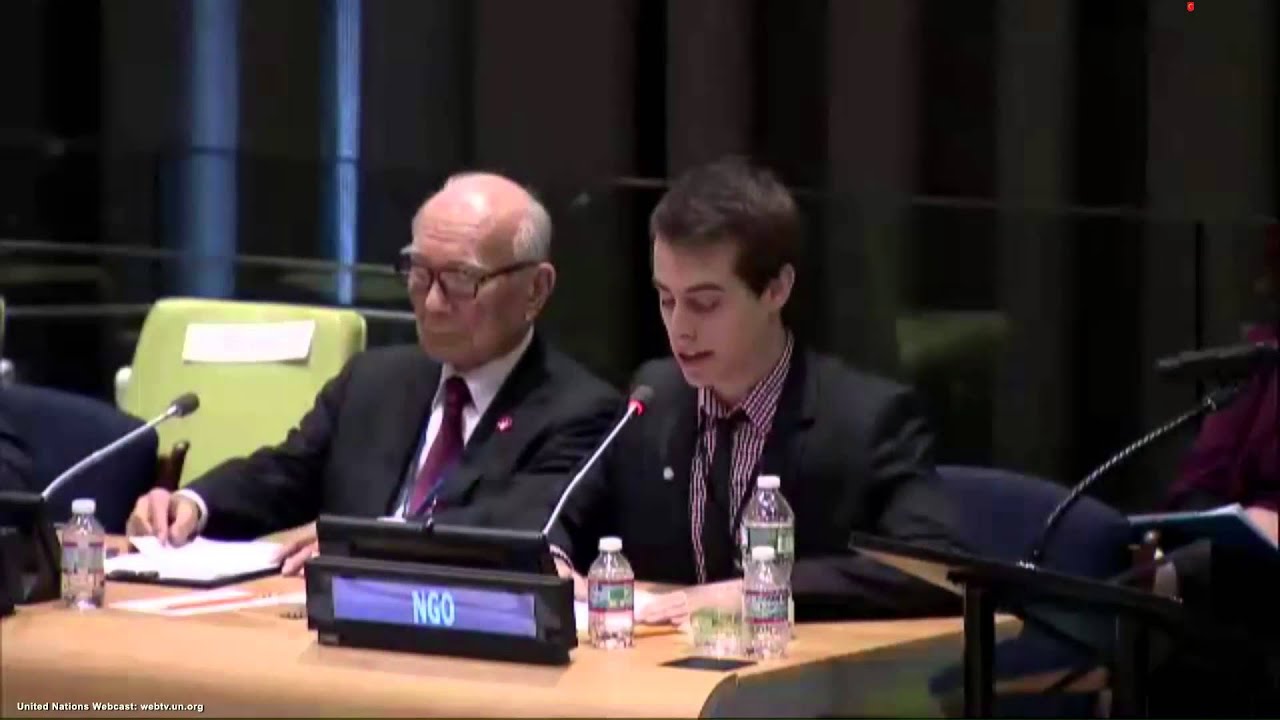 Josie Parkhouse & Sampson Oppedisano - UN Non-Proliferation of Nuclear Weapons Conference