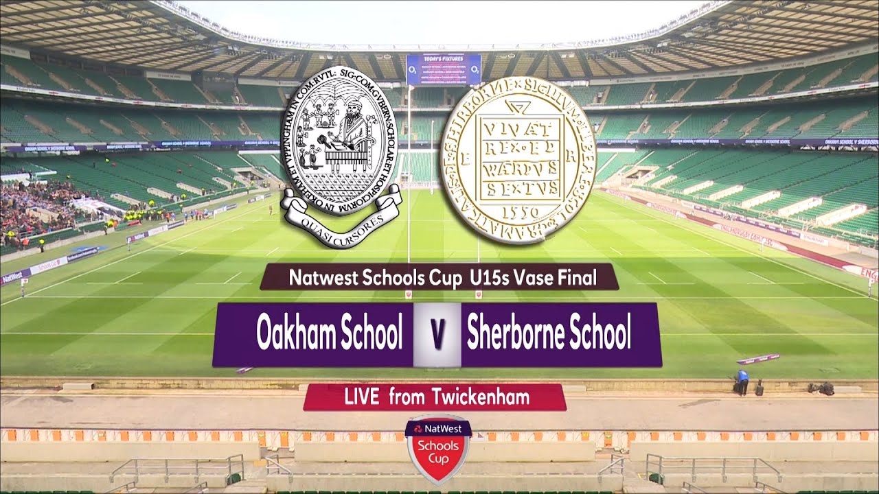 NatWest Schools U15 Vase 2015 FINAL: Oakham School vs Sherborne School Full Match