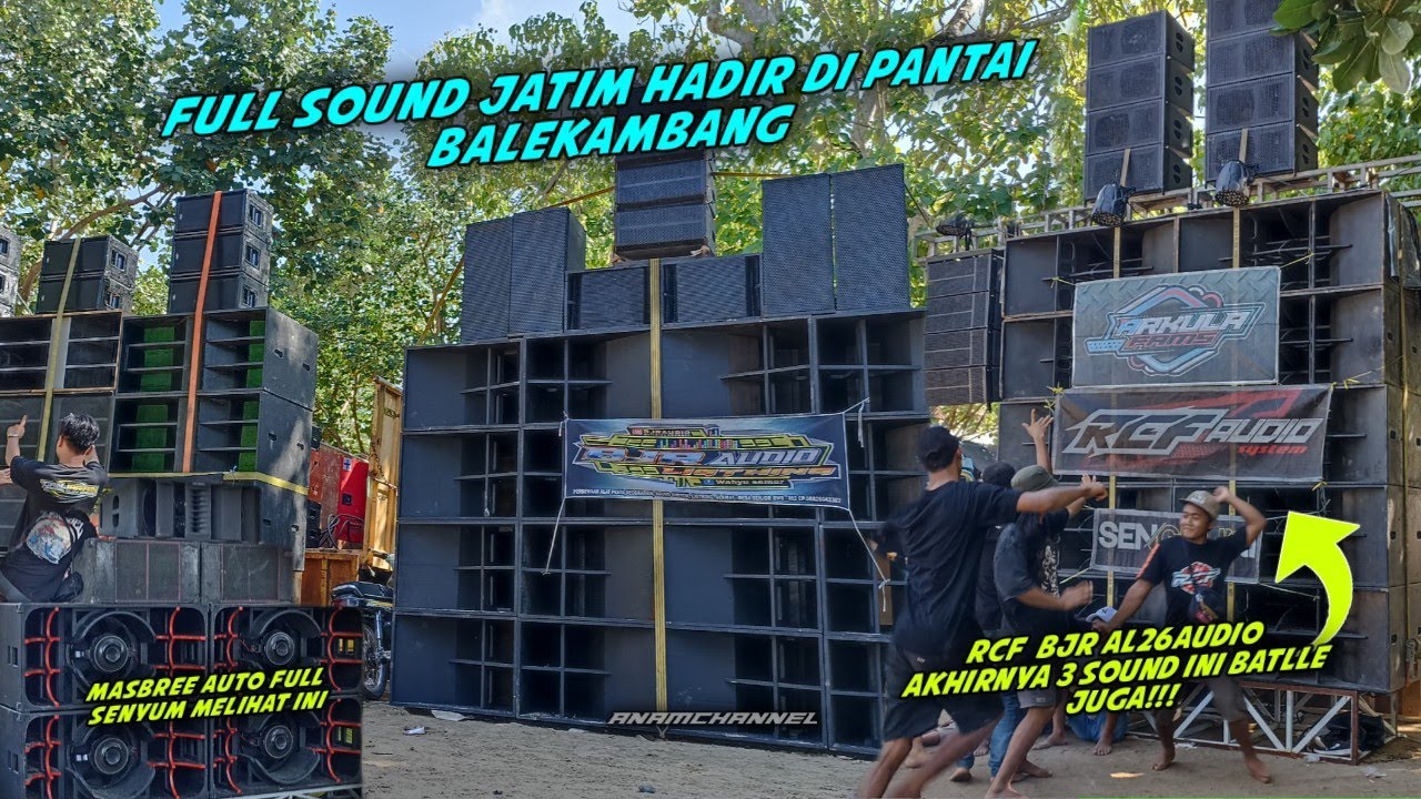 full sound Jatim yang hadir di pantai Balekambang