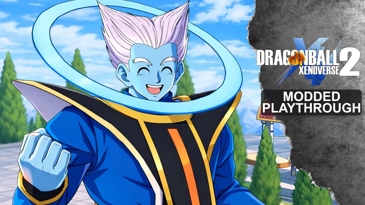 Dragon Ball Xenoverse 2 Mods | OC Raguel (Angel race) Full Story Mode Gameplay