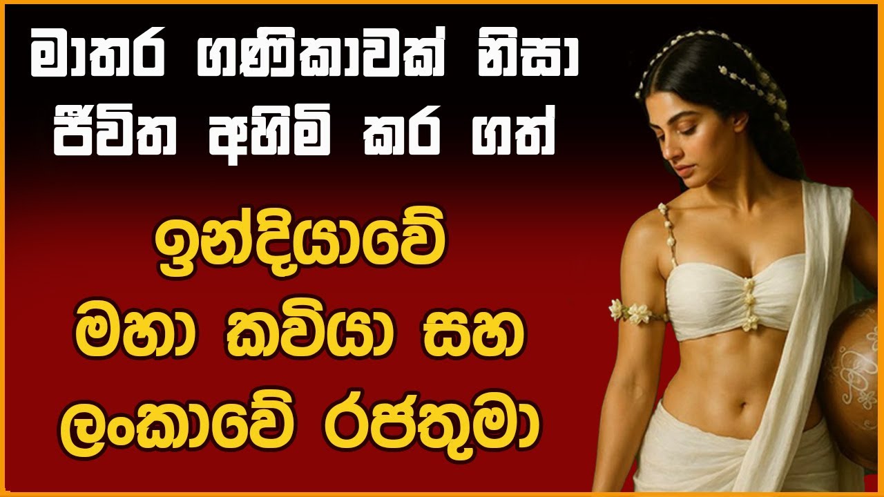 මාතර ගණිකාවක් නිසා ජීවිත නැති කරගත් ඉන්දියාවේ මහා කවියා සහ ලංකාවේ රජතුමා