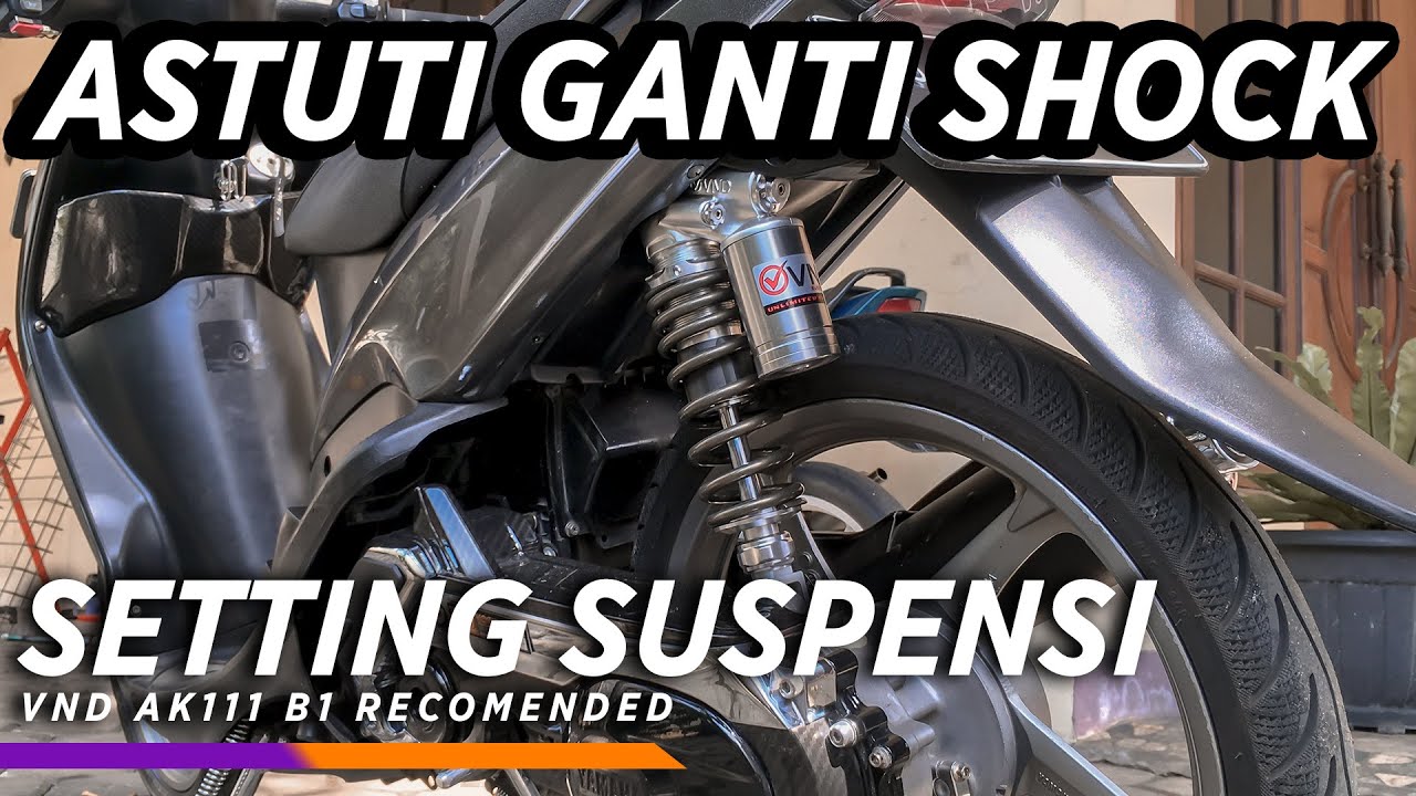 ASTUTI GANTI SUSPENSI | Shock breaker Mio Sporty 300mm