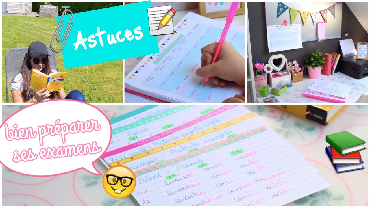 Préparer les examens / le blocus ⎢Astuces