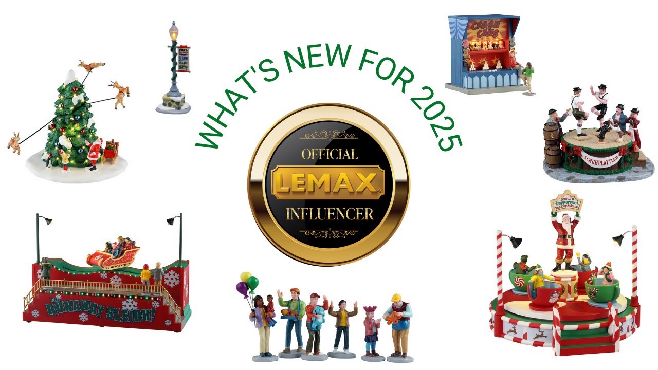 Lemax 2025 — Что нового в коллекции 2025 года? / Collezione Lemax 2025 House sets, Table Accent