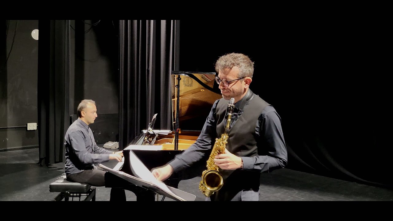 Chick Corea / Joaquin Rodrigo SPAIN David Hernando Vitores (Saxophone) & Sandro Bakuashvili (piano)