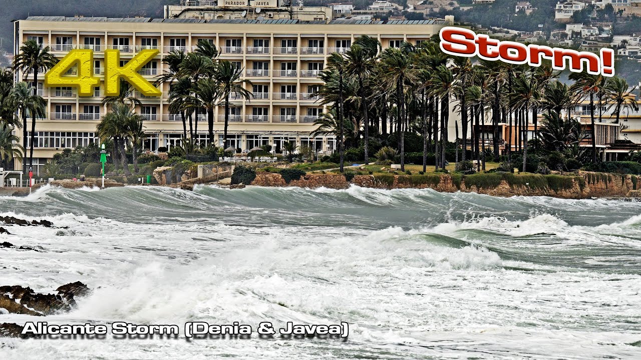 Storm at Alicante Feb 2023 (Denia & Javea)