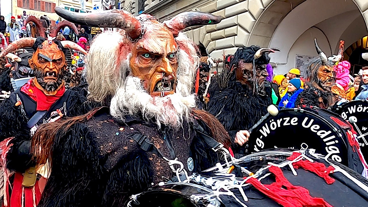 Fasnacht Luzern 2026 🎉 Rüüdige Samschtig | Switzerland