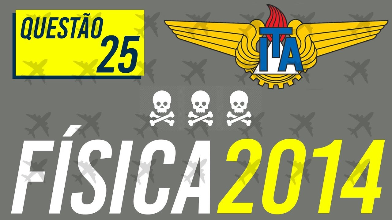Questão 25 | ITA FÍSICA 2014 Resolução