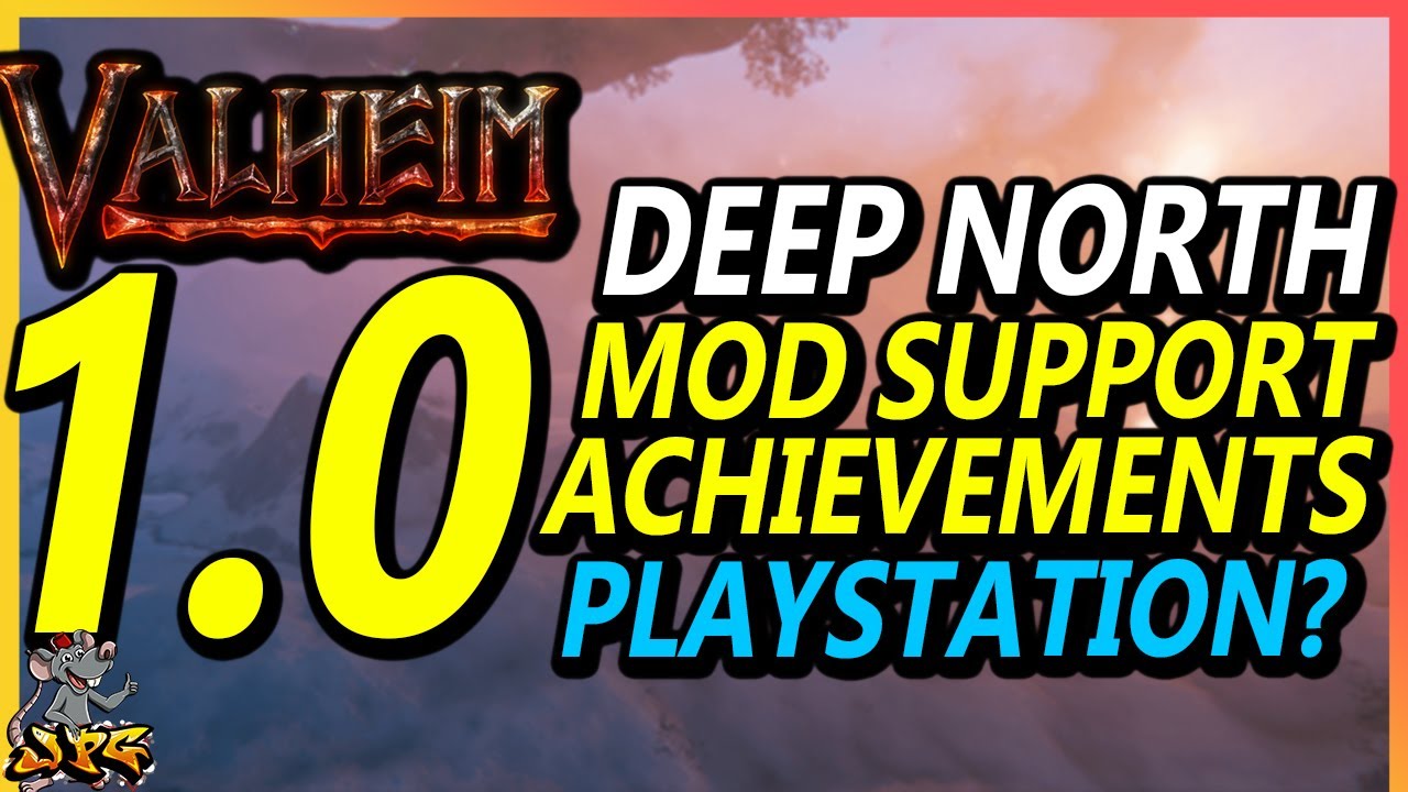 VALHEIM 1.0 PLANS Revealed! Deep North, Achievements, Modding Support! What About Playstation?