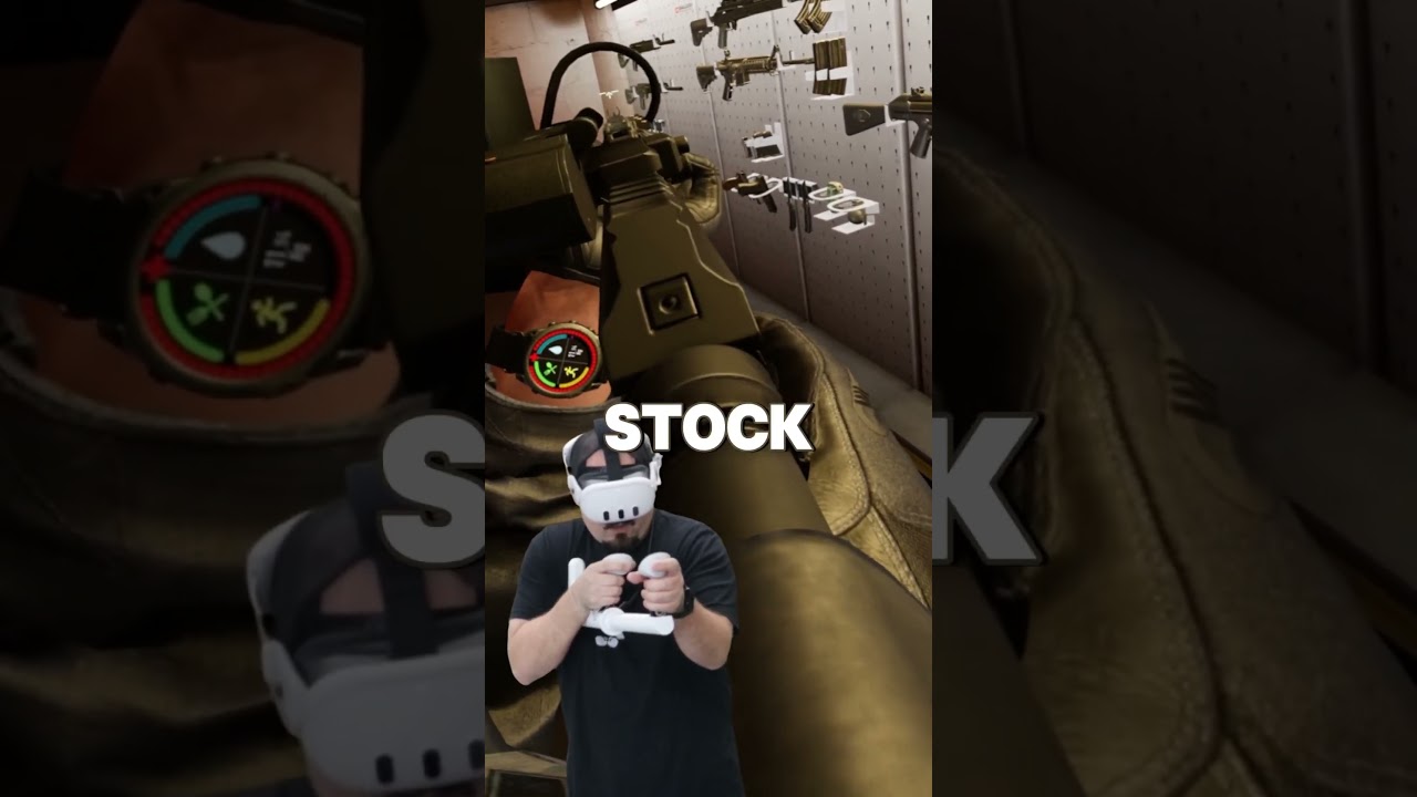 Ghosts of Tabor with the Asset VR Gun Stock is a seamless experience #vr #ghostsoftabor