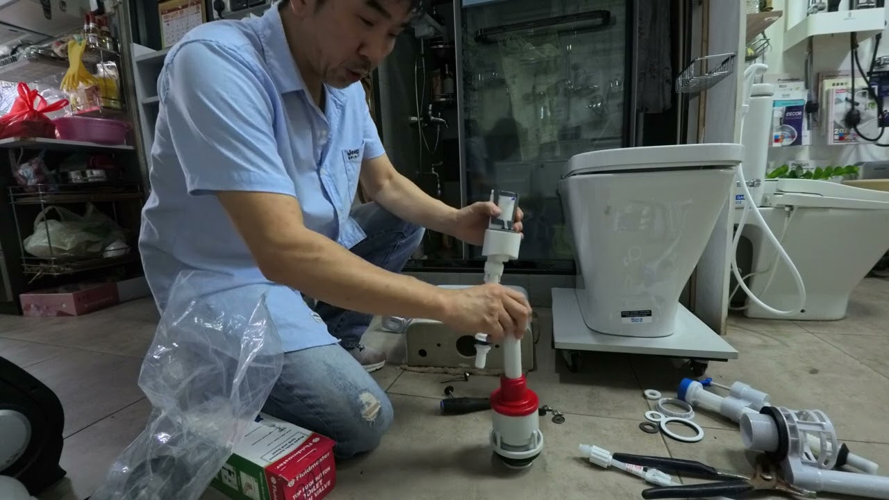 【古Sir秘笈】Roca The gap坐廁更換單制式沖水配件(示範及解說）