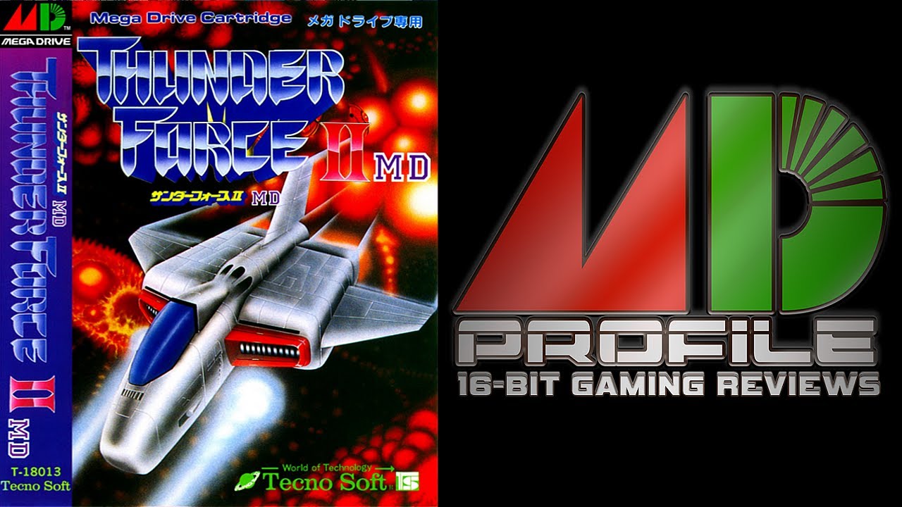 Thunder Force II MD Review (Mega Drive) — MDP
