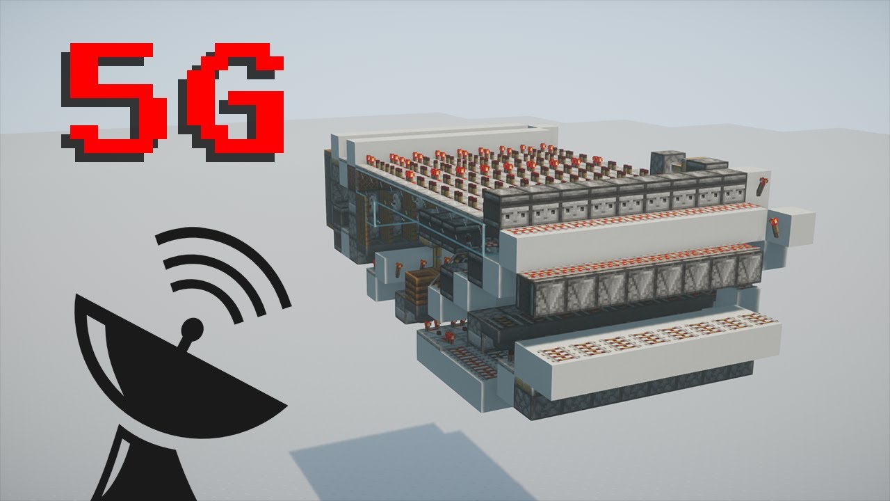 New High Speed '5G' Wireless Redstone in Minecraft + Explanation