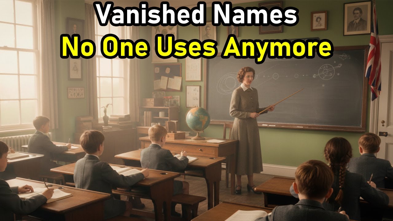 20 Forgotten British Names That Once Filled Every Classroom