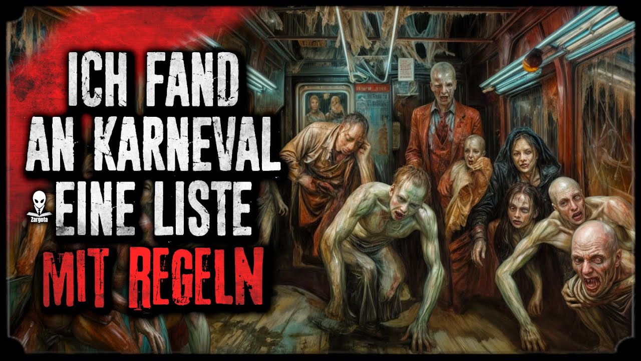 REGELN UM FASCHING ZU ÜBERLEBEN 🤡 Creepypasta (Horror Hörbuch german/deutsch)