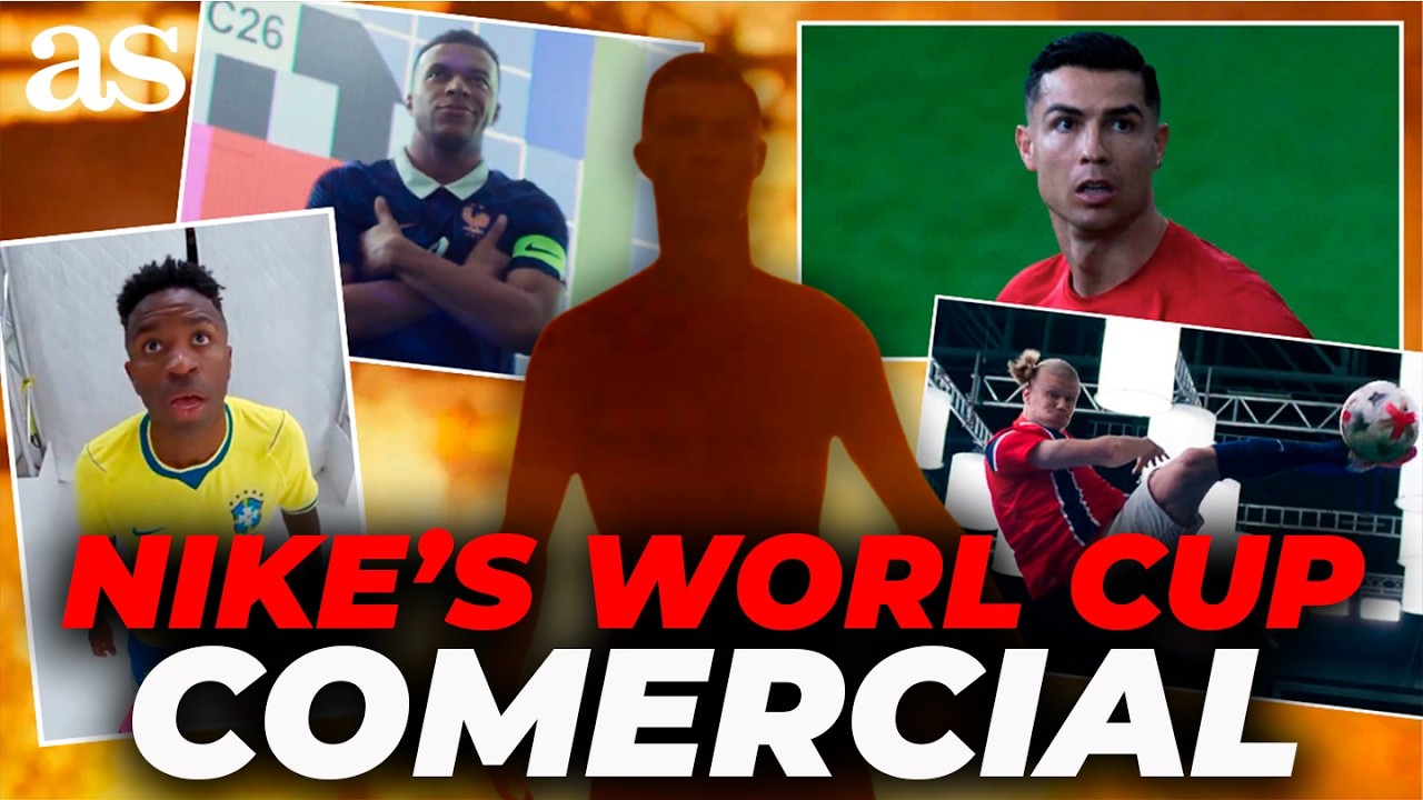 CRISTIANO, MBAPP&Eacute;, VINICIUS, LEBRON JAMES i TED LASSO w jednej REKLAMIE &mdash; Nike WŁAŚNIE WYGRAŁO MU...