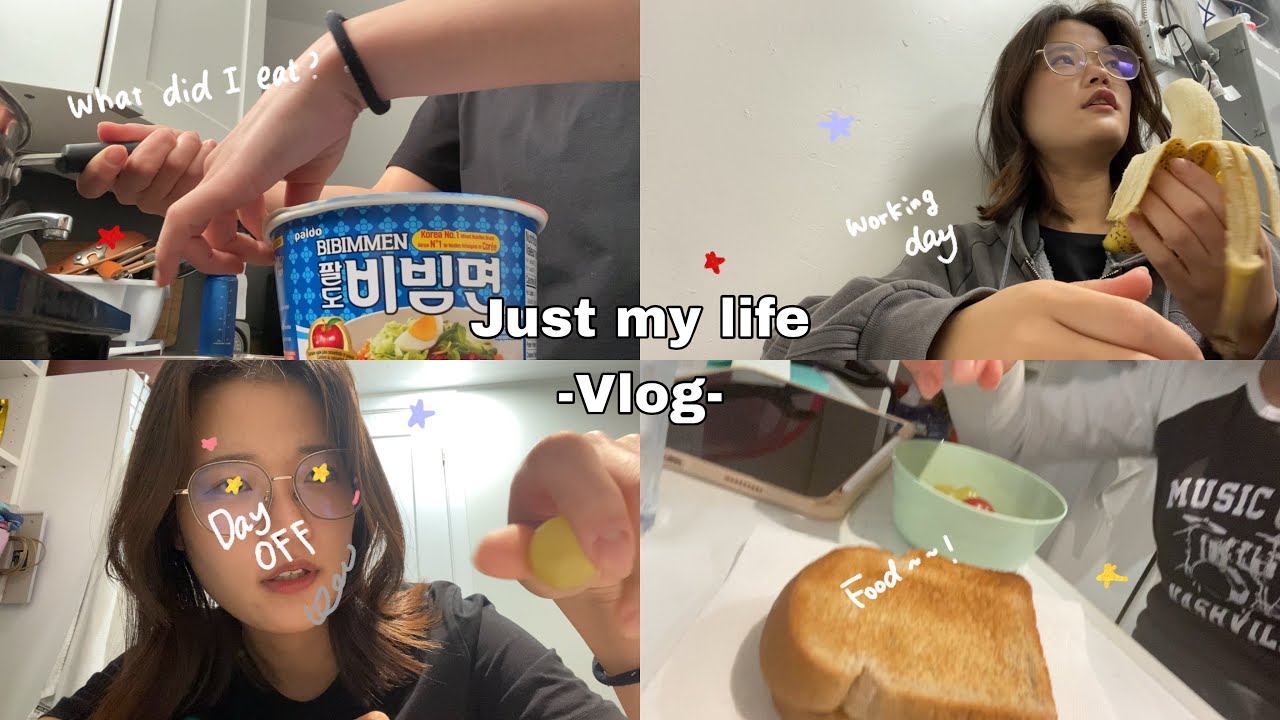 【Vlog】とあるバイトのある1日と休みの日in abroad 🇨🇦