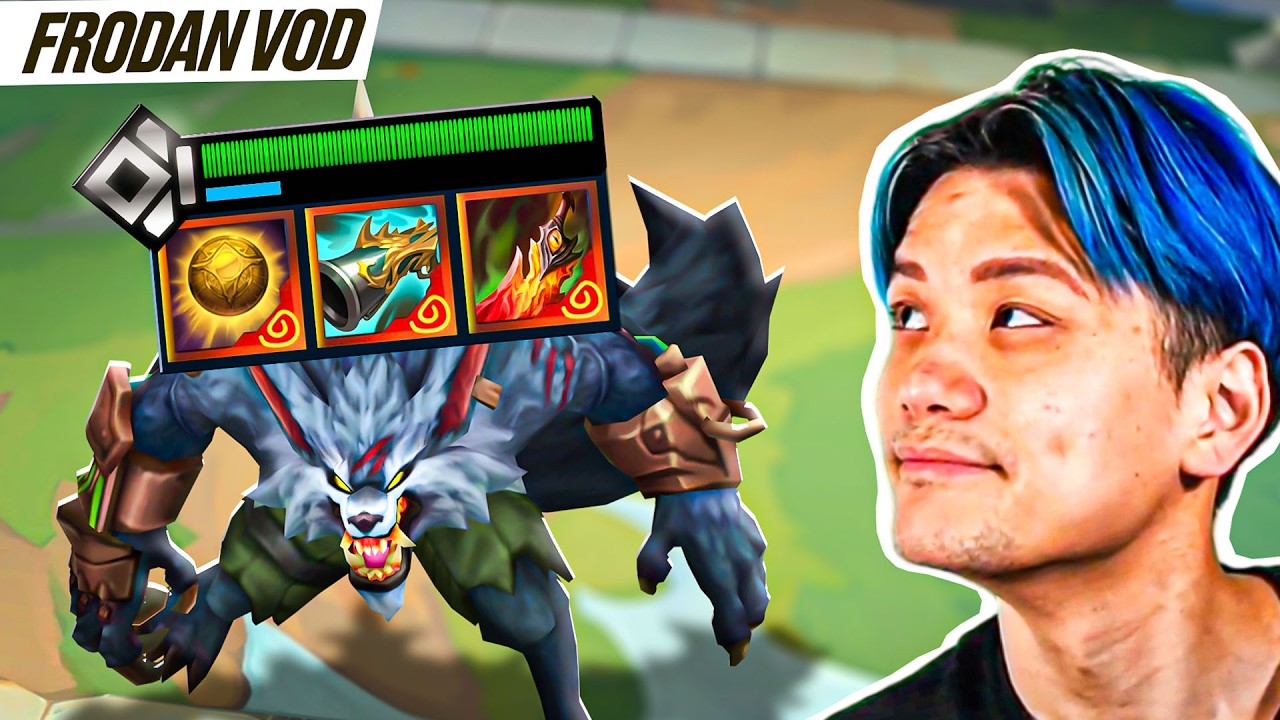 Enhanced By Shimmer AND Ascended? Is Warwick Now UNSTOPPABLE?!? | Frodan Set 16 VOD