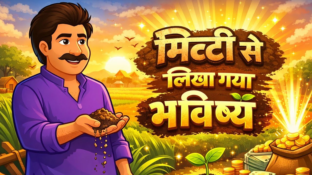 मिट्टी से लिखा गया भविष्य | Bed Time Story `| Moral Story | Hindi Cartoon | Hindi kahaniyan