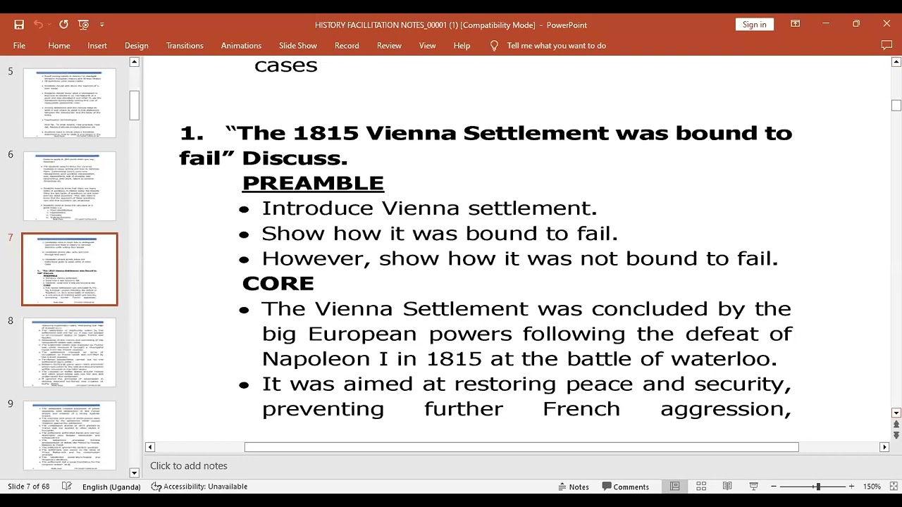 S.6 HISTORY FACILITATION|| EUROPEAN  HISTORY PAPER 3 ||QUESTION APPROACH|| TIPS OF PASSING HISTORY