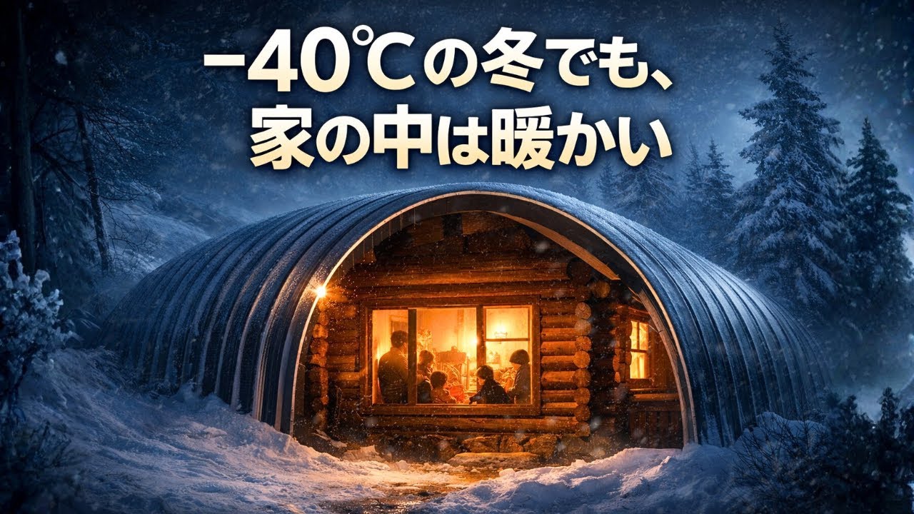 みんなが彼のクォンセット小屋を笑いものにした——極寒の冬でも55度も暖かかったと知るまでは。