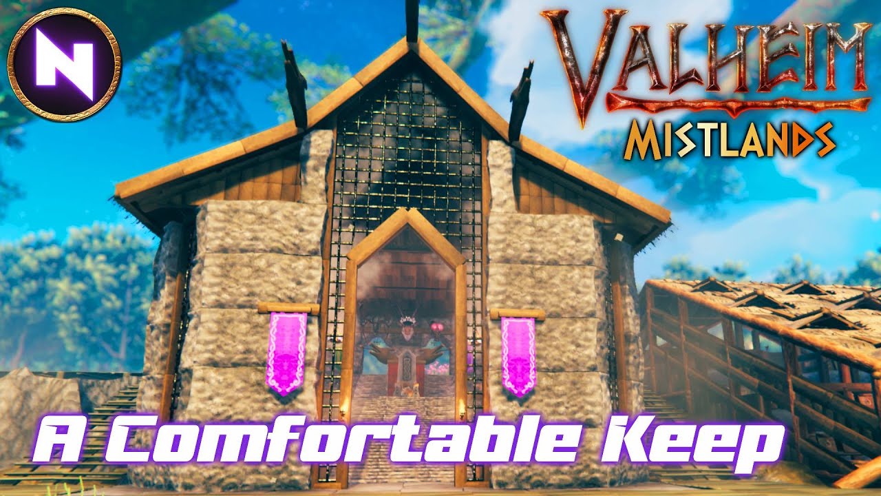 Max Comfort Throne Room [Timelapse] | 07 | Valheim: Mistlands | Lets Play