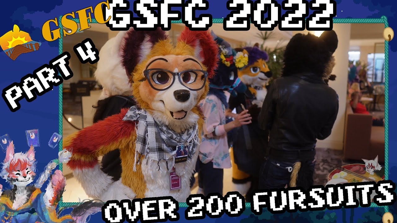[4k] GSFC 2022 | Over 200 Fursuits!| Furry Fursuit Convention Footage | Golden State Fur Con Part 4