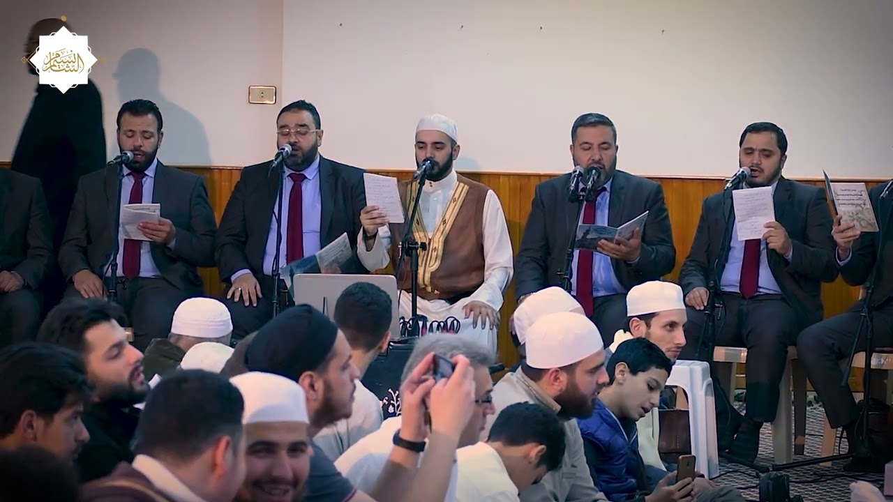 قراءة البردة الشريفة للأستاذ محمود حمود في جامع الملا رمضان البوطي