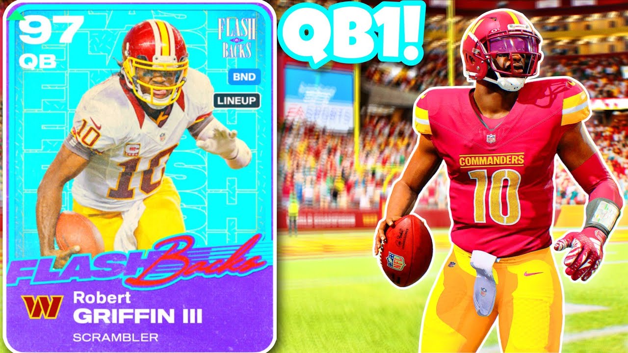 *Новый* Роберт Гриффин III с рейтингом 96 &mdash; ОЧЕНЬ хорош в Madden 26 Ultimate Team! ОБЯЗАТЕЛЬНО К ...